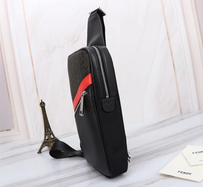 Borsa a tracolla FF Jacquard Multicolore