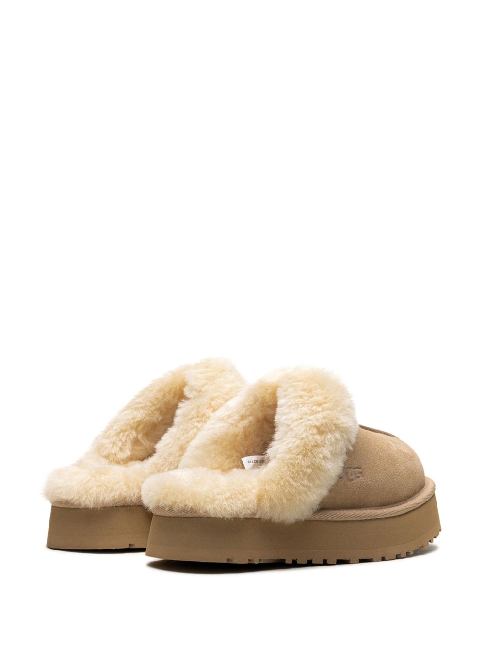 Pantofole Disquette sabbia beige