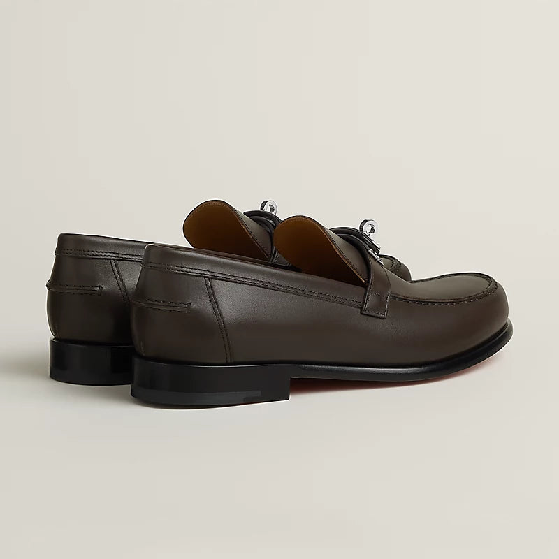 Dark brown Destin loafers