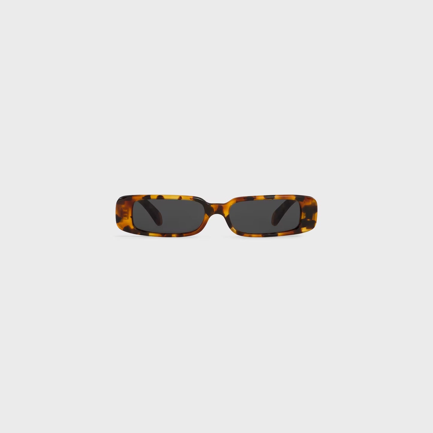 Occhiali da sole rettangolari S343 in acetato AVANA MACULATO donna