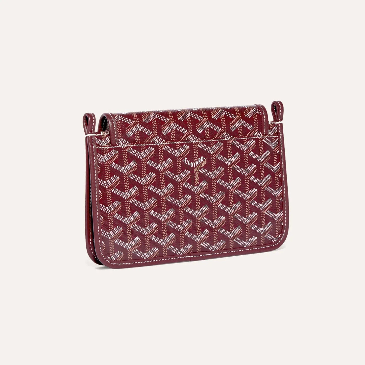 Plumet pouch-wallet Bordeaux