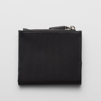 Small black Re-Nylon wallet