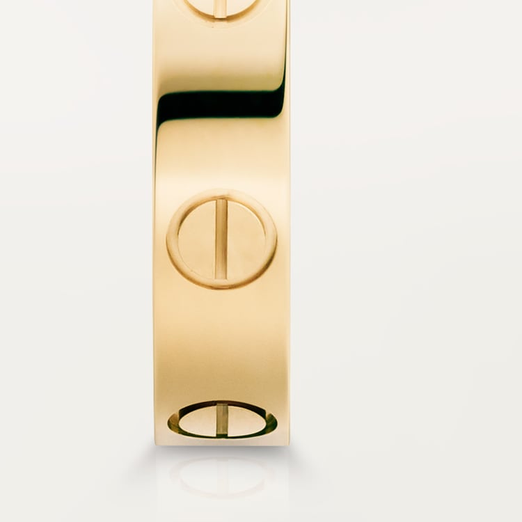 LOVE ring, small model, in gold