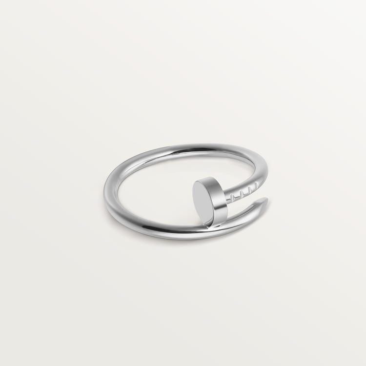 Juste un Clou ring in white gold