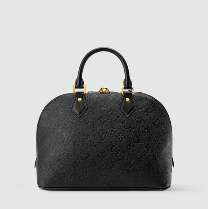 Alma PM Monogram Empreinte Leather Black