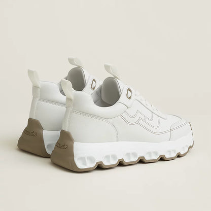 Impulse sneaker bianco / étoupe