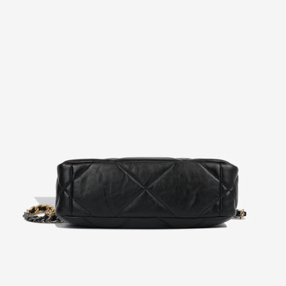 19 Small Flap Bag Black