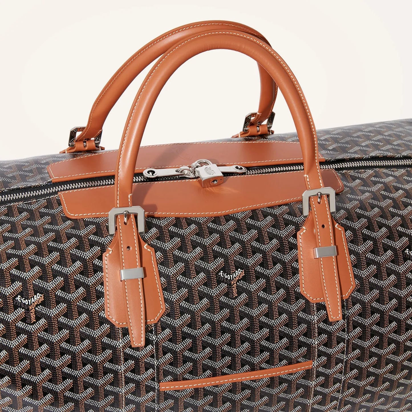 Bowling 55 bag Black & Tan