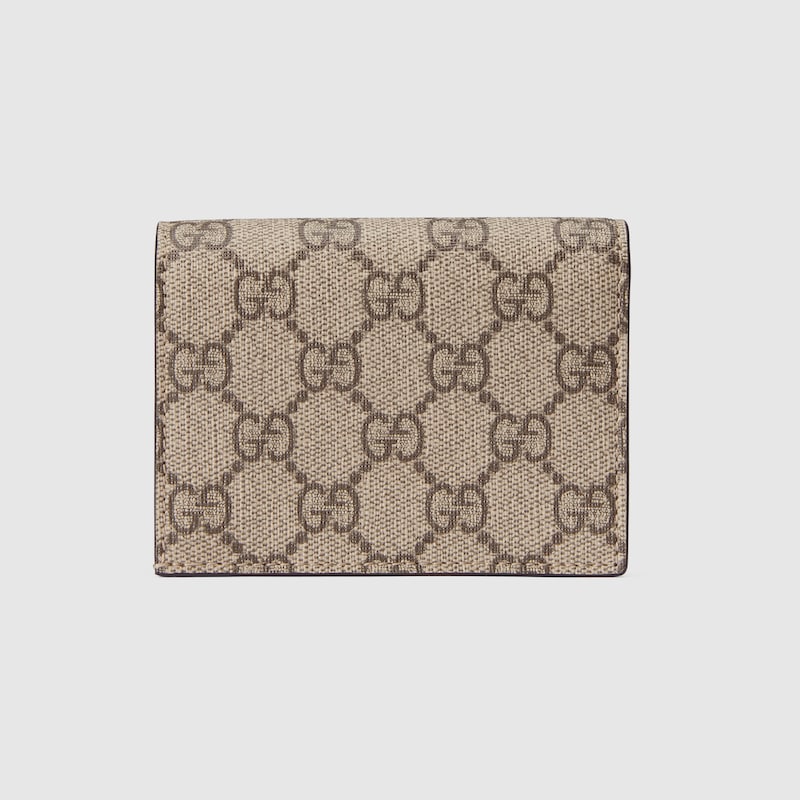 Portacarte GG Marmont Bicolore