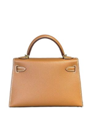Kelly Pochette - Gold Epsom