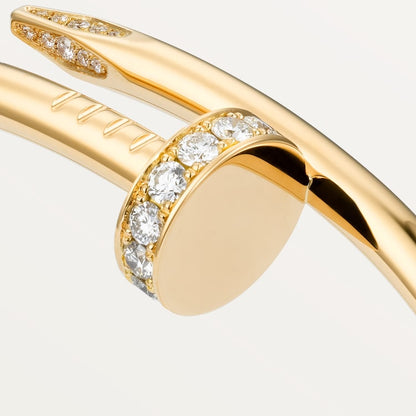 Juste un Clou classic diamond bracelet in gold