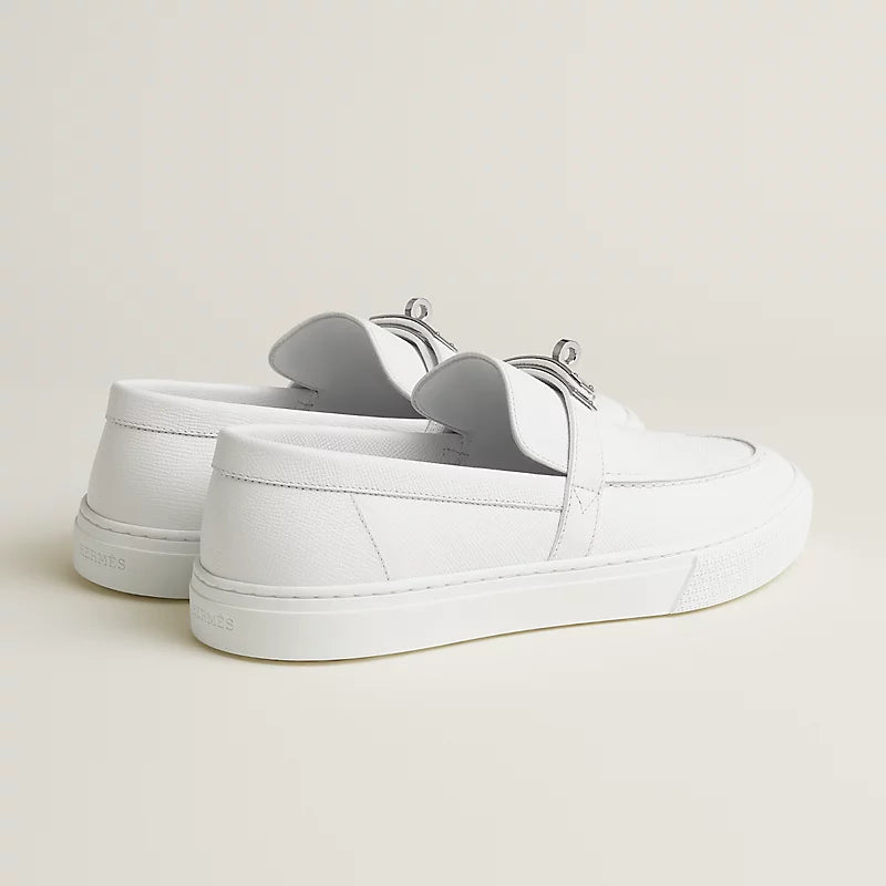 Game slip-on sneakers in all-white