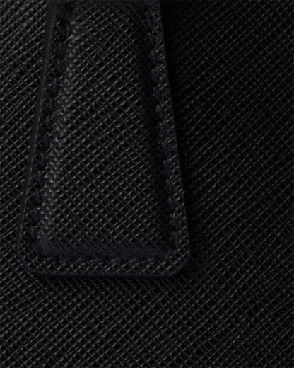 Black Saffiano Galleria mini bag