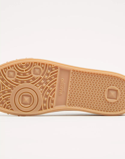 Sneaker Low Top Upvillage In Nappa Traforata Bianco