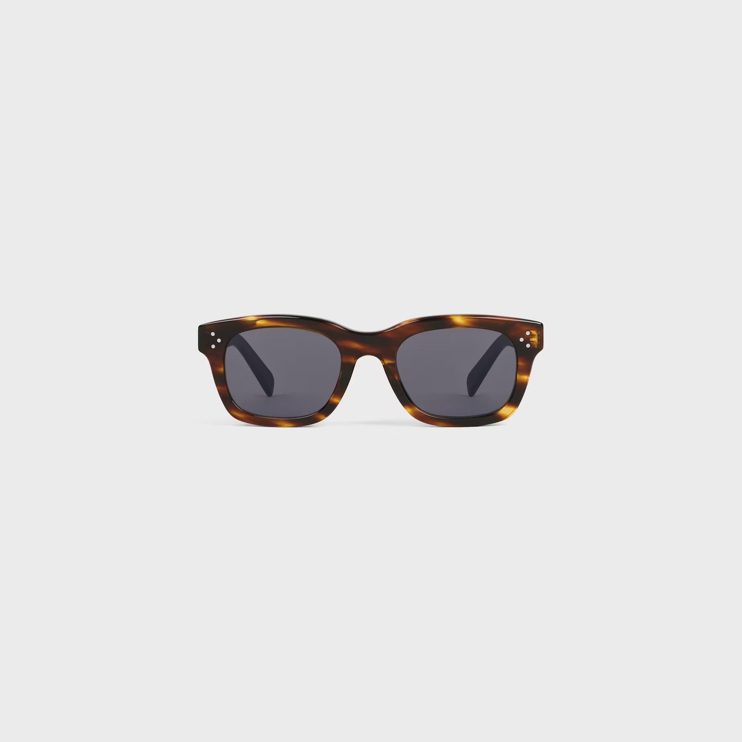 Occhiali da sole Black Frame 41 in acetato avana a righe