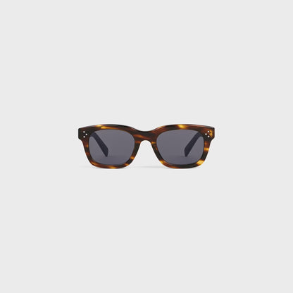 Occhiali da sole Black Frame 41 in acetato avana a righe