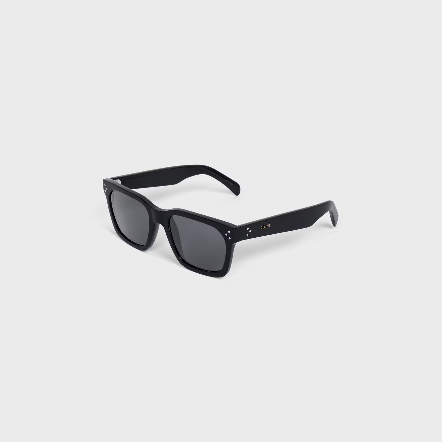 Occhiali da sole Black Frame 45 in acetato nero