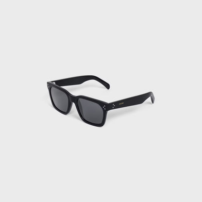 Occhiali da sole Black Frame 45 in acetato nero