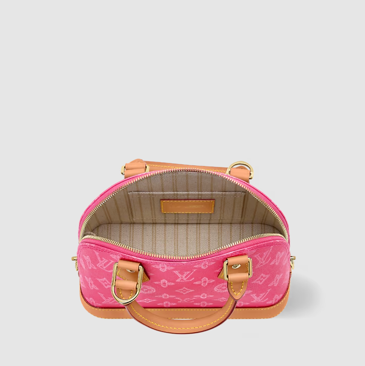 Alma BB Rose Ballerine Monogram