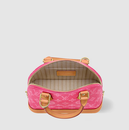 Alma BB Rose Ballerine Monogram