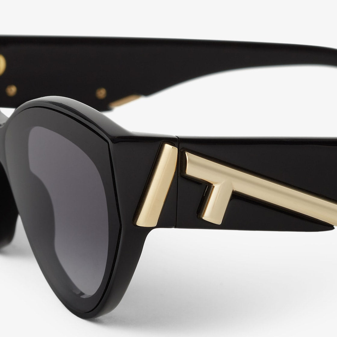 First Black Acetate Women's Sunglasses