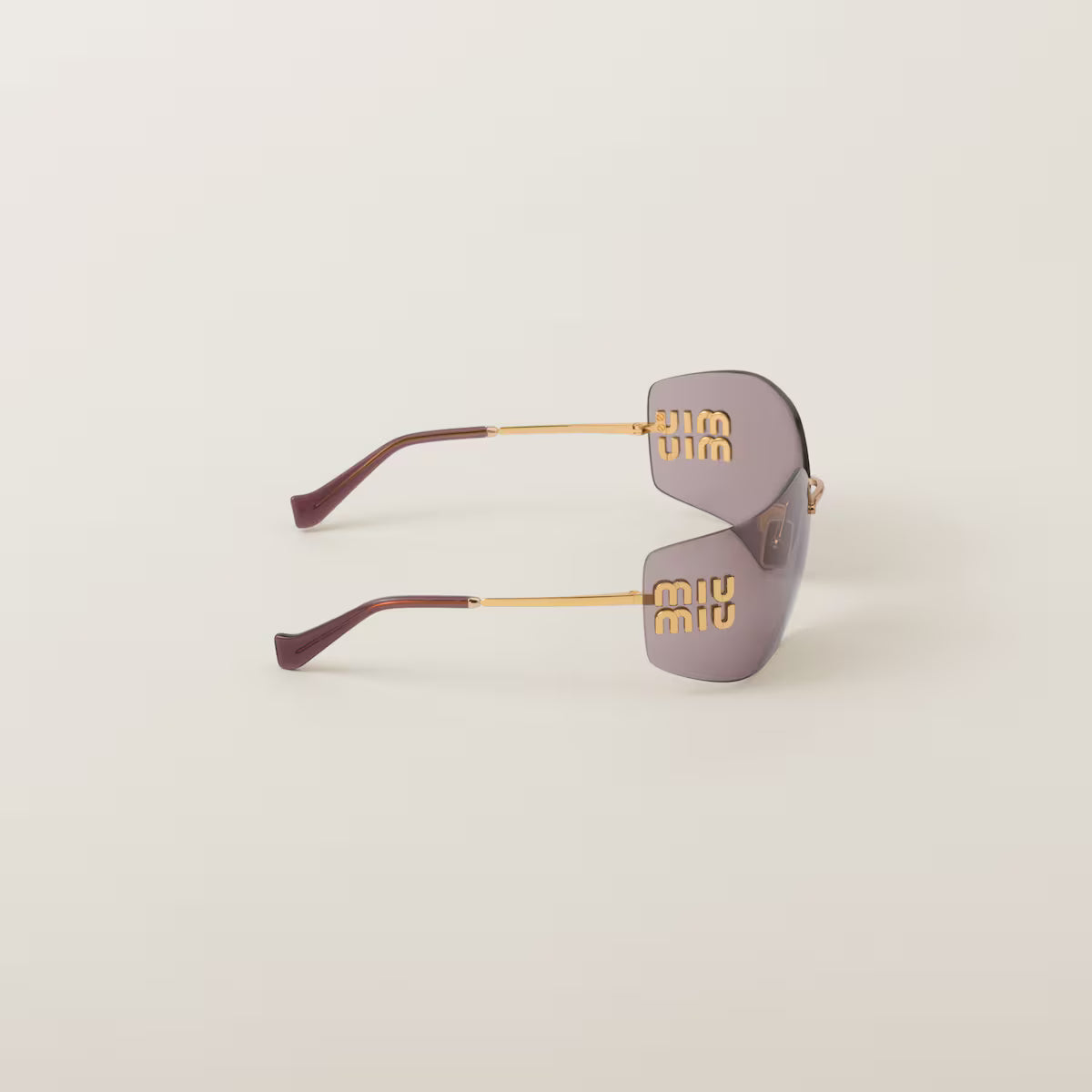Aube Sunglasses Mauve Lenses Large Version