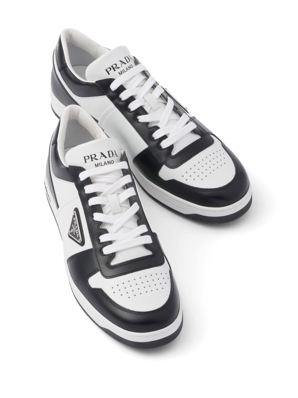 Sneakers downtown basse bianco/nero