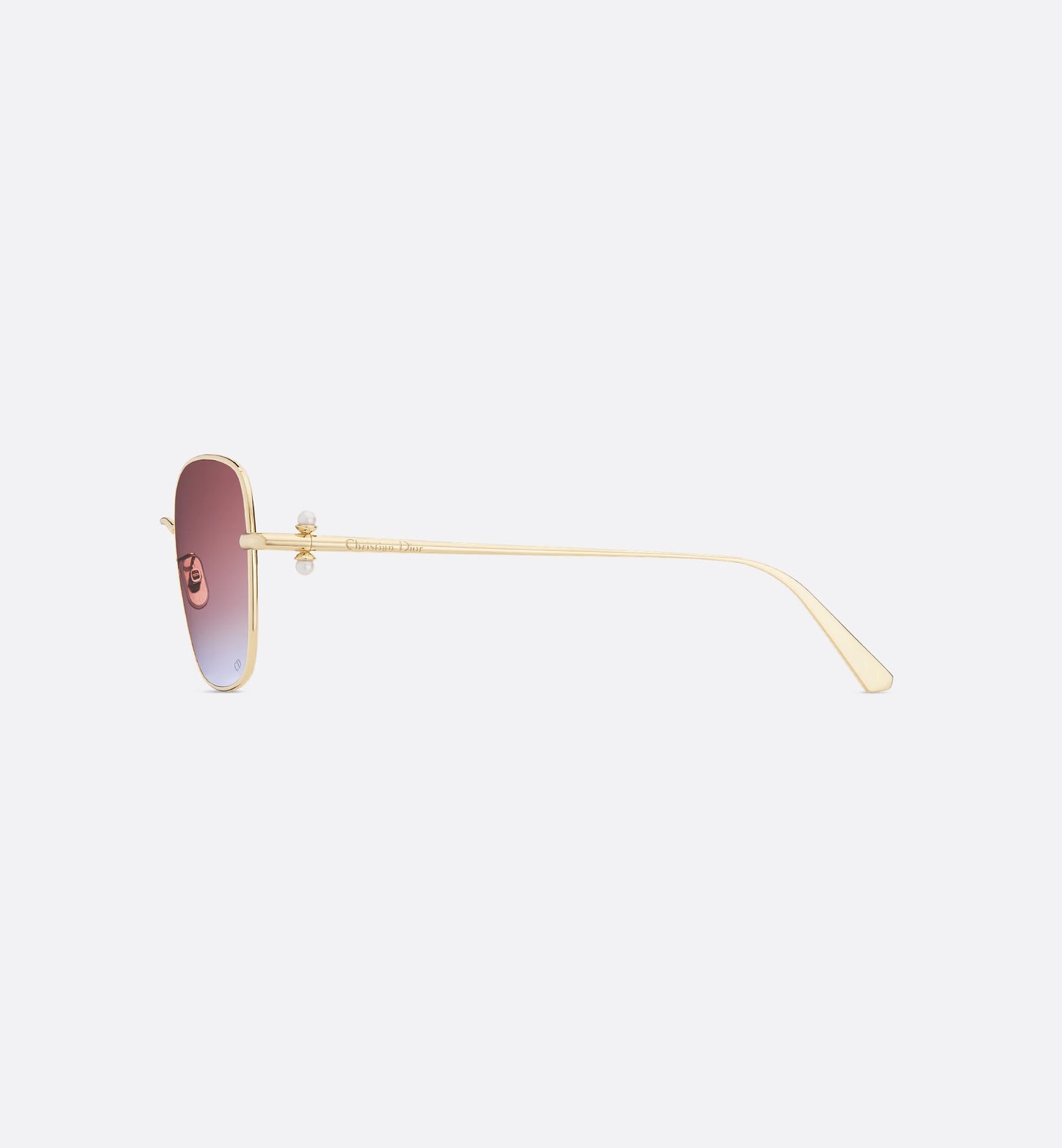Women's Tribales S1U square sunglasses with brown to indigo gradient
