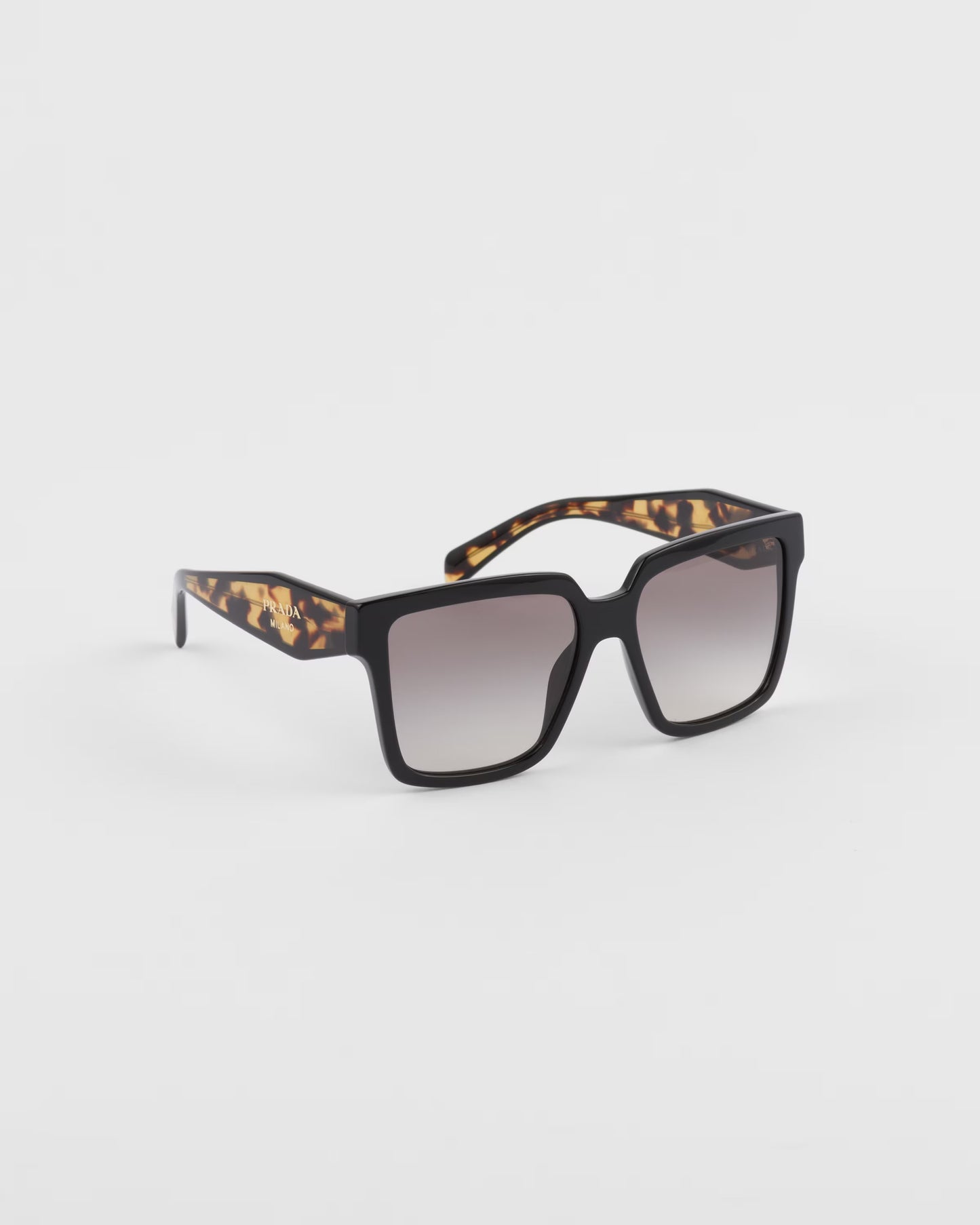 Logo Sunglasses with Anthracite Gradient Lenses