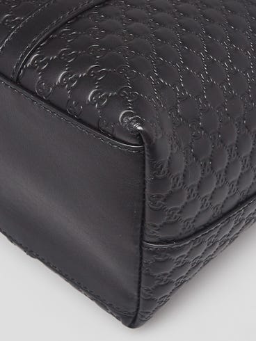 GG Micro Guccissima Black