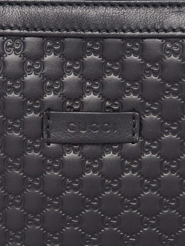 GG Micro Guccissima Black