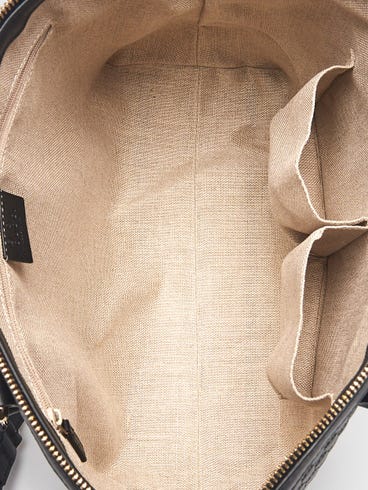 GG Micro Guccissima Black