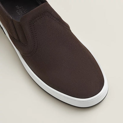 Lucky brown slip-on sneaker