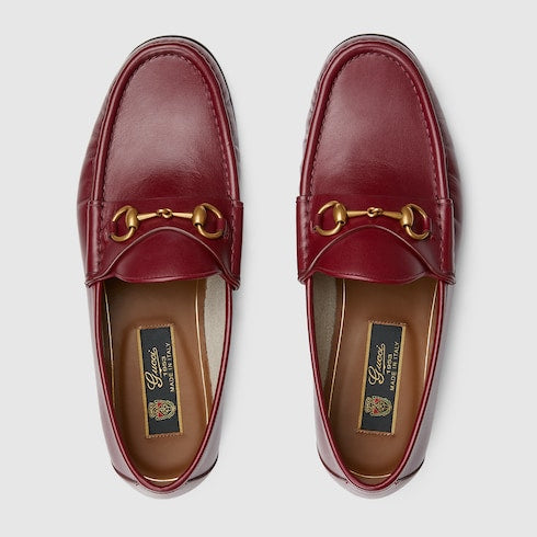 Mocassino GG Horsebit 1953 Rosso Ancora Uomo