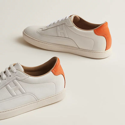 Quicker white / orange sneaker