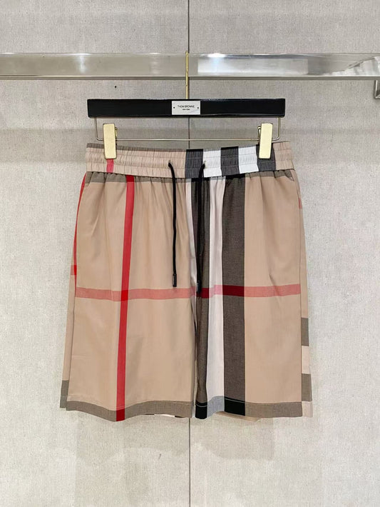Costume da Bagno Stampa Iconica Check Beige