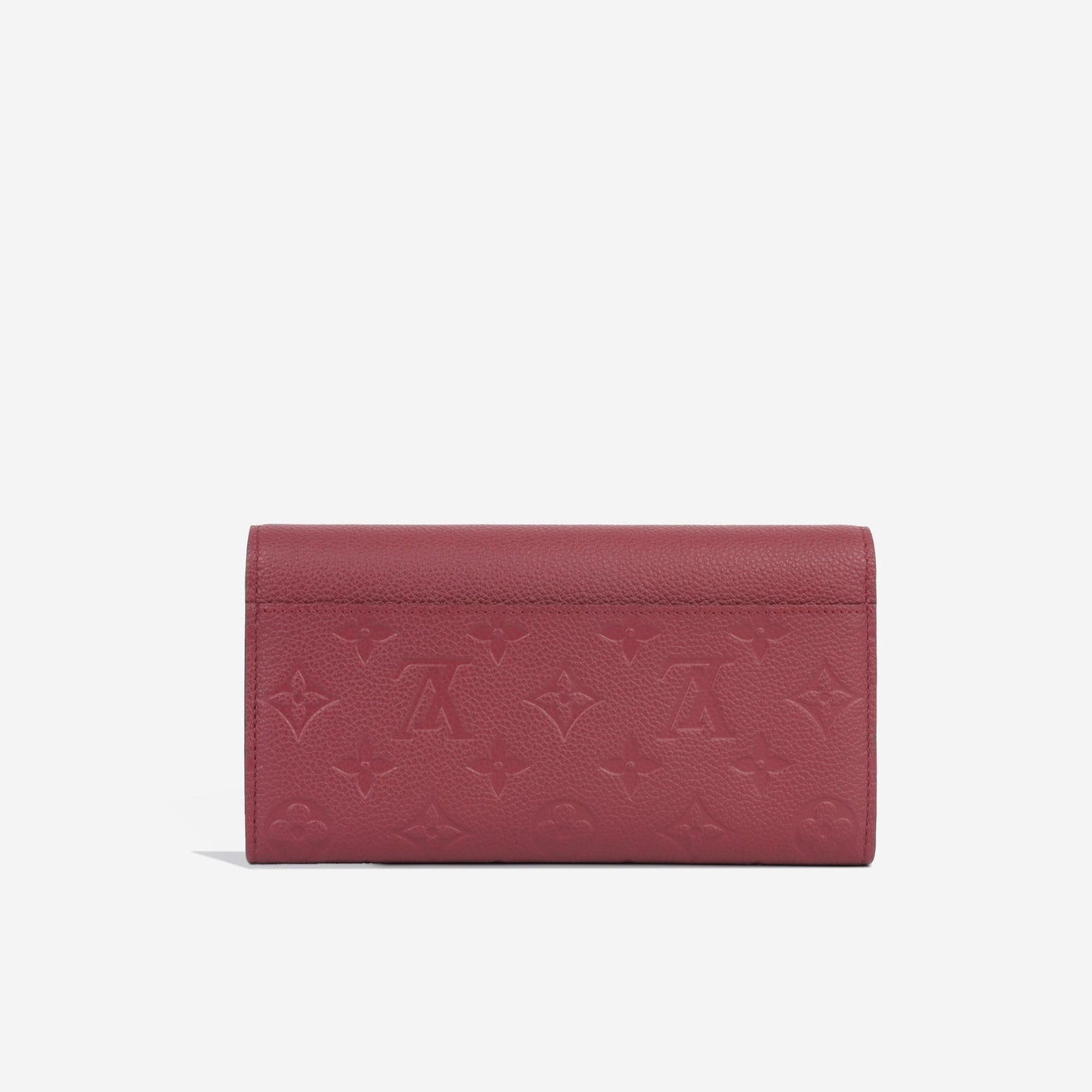 Sarah Empreinte Maroon Wallet