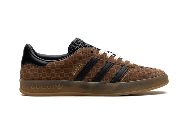 GG Monogram x Adidas Gazelle Brown