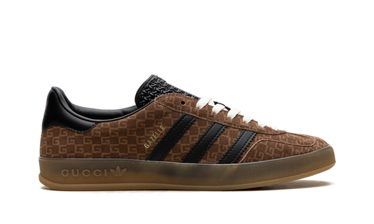 GG Monogram x Adidas Gazelle Brown