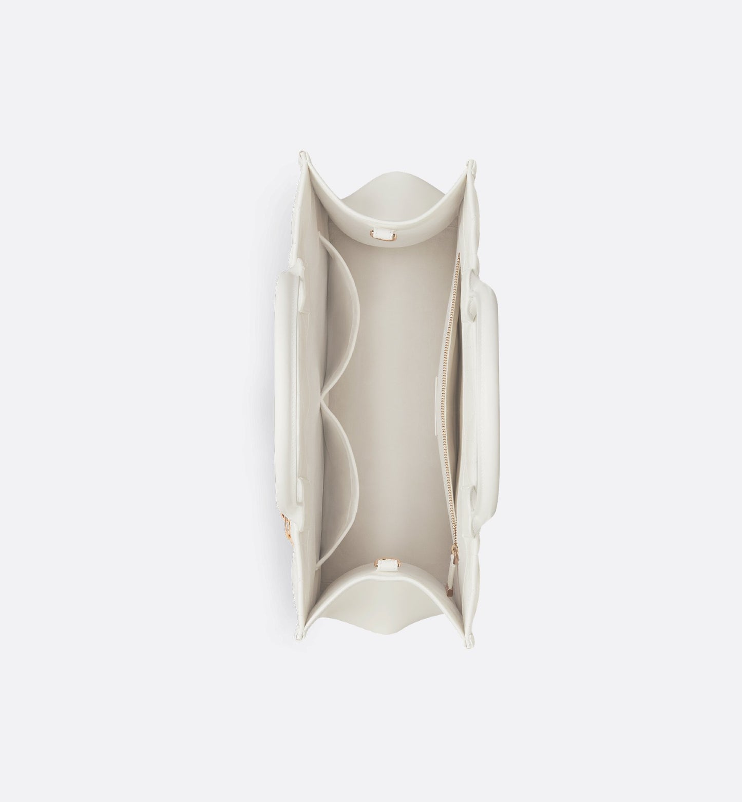 Borsa grande Dior Book Tote Bianca