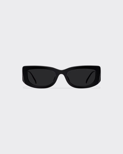 Sunglasses with Triangle Logo with Slate Lenses