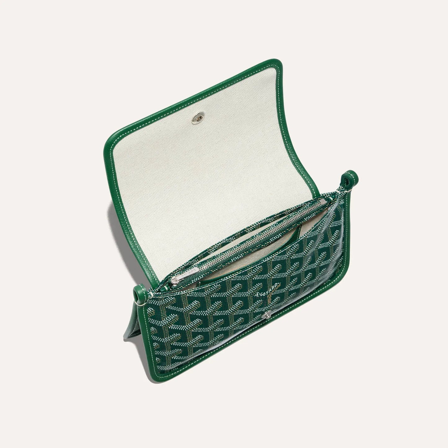 Plumet pouch-wallet Green