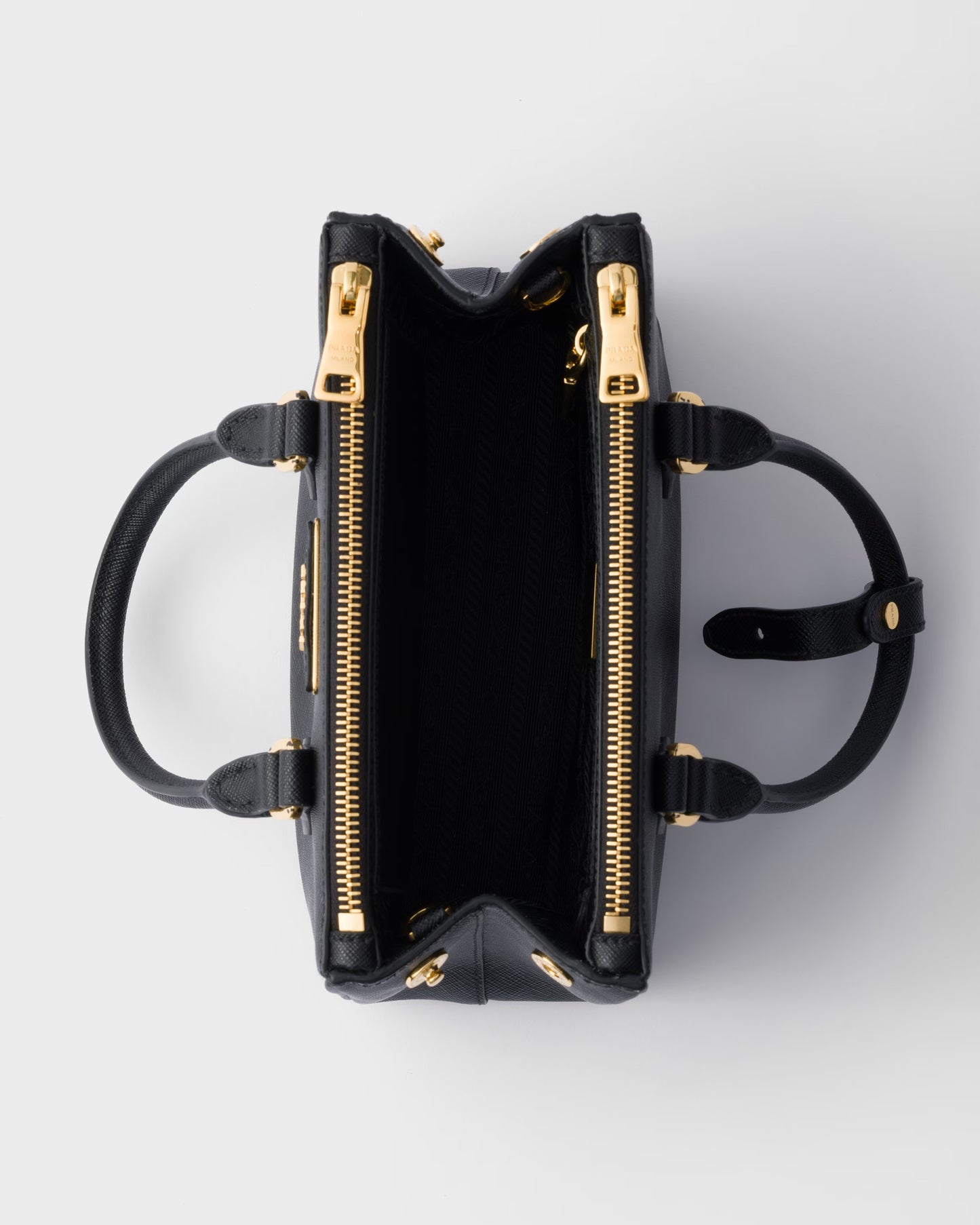 Black Saffiano Galleria mini bag