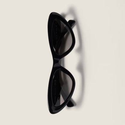 Occhiali da sole cat eye Lenti Color Grigio