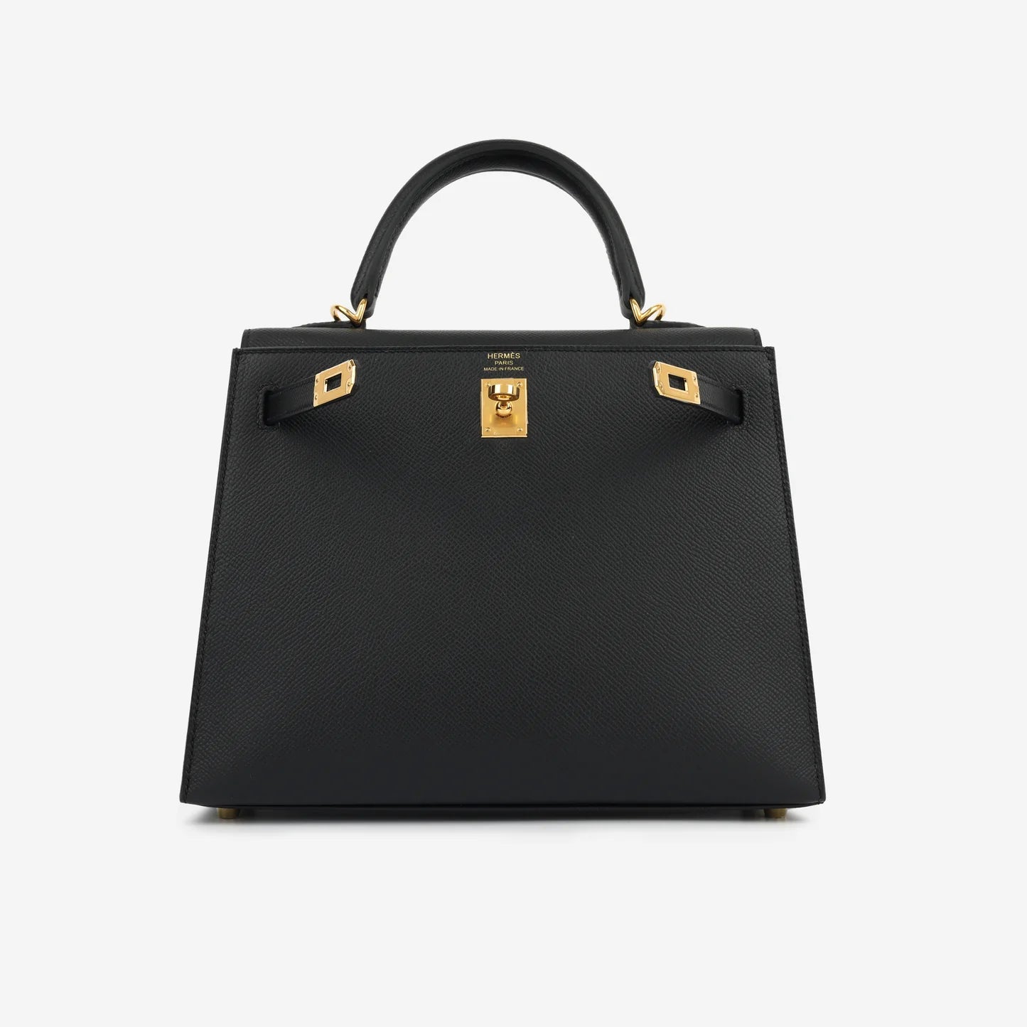 Kelly 25 Schwarz Epsom