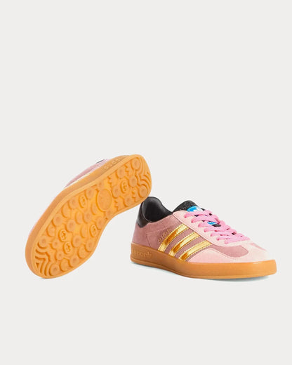 GG x Adidas Gazelle Rosa Velluto