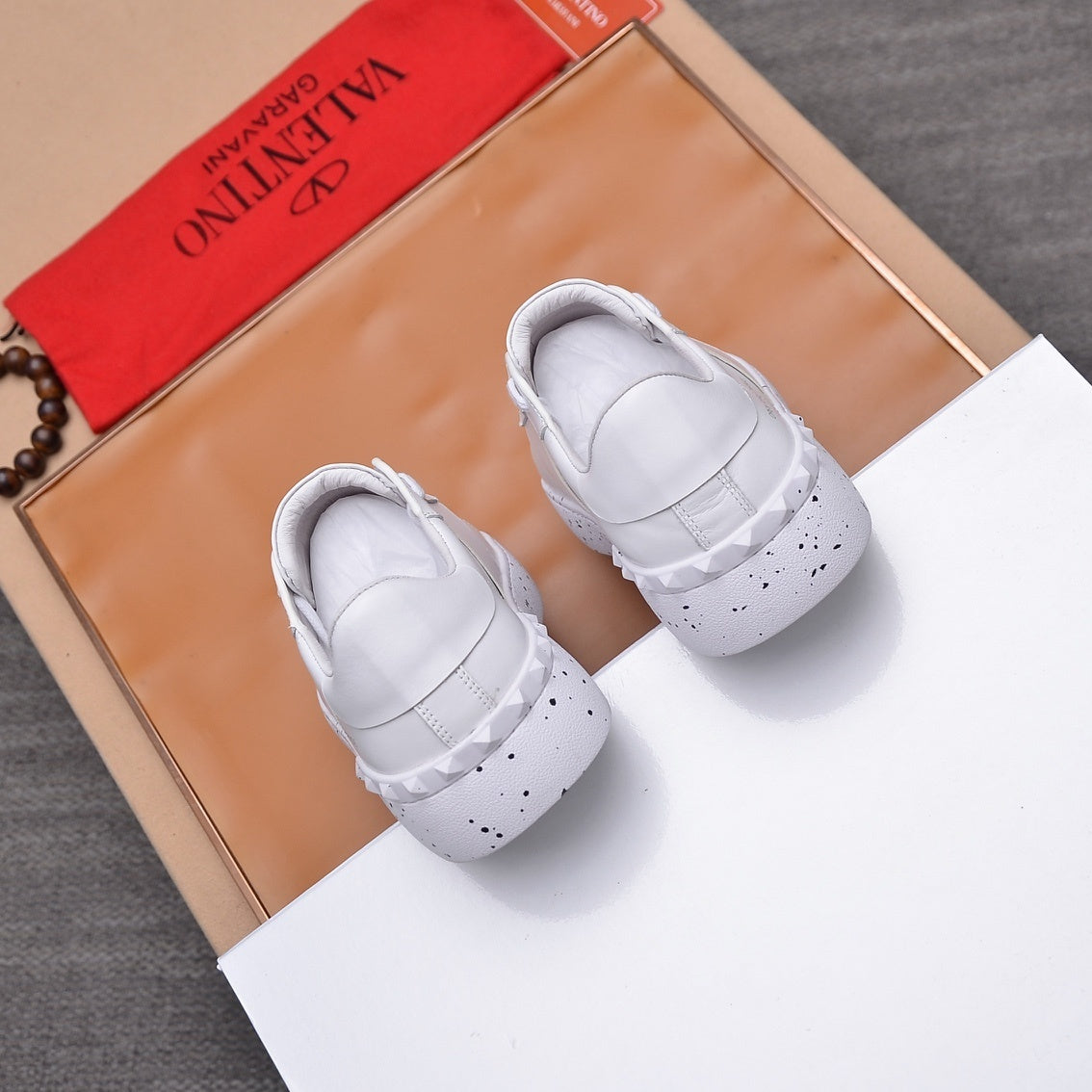 Low-top sneakers Open all white