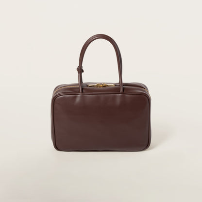 Large Beau bag in brown leather