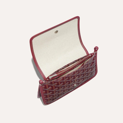 Plumet pouch-wallet Bordeaux