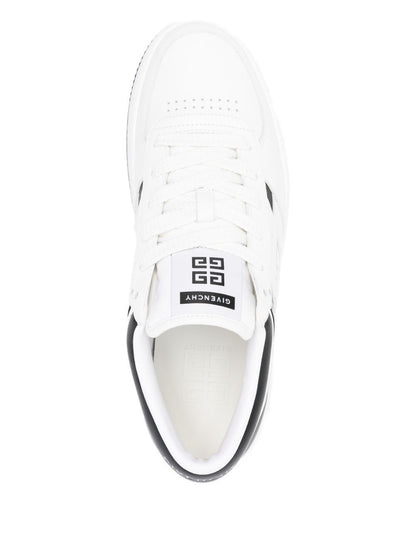 G Move Sneakers in white/black leather